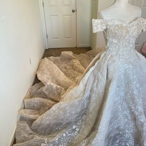 Bridal dress, made in turkey